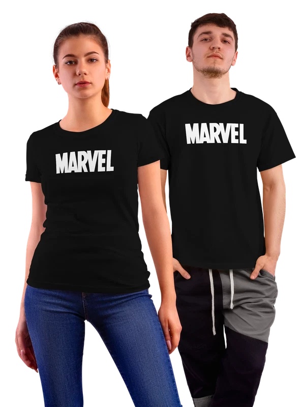 Футболка Marvel — Чёрная, фото 1
