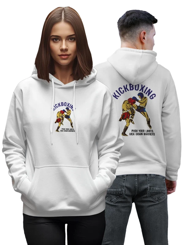Худи кикбоксинг kickboxing — Белая, фото 1