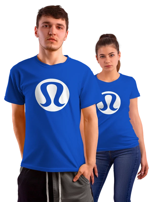 Футболка Lululemon — Синяя, фото 1