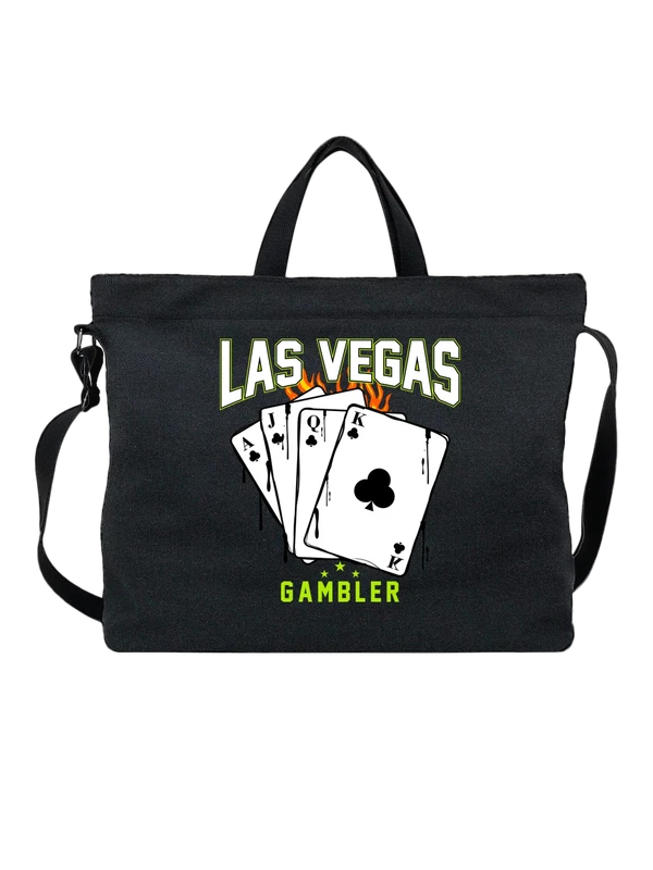 Сумка с картами Las Vegas gambler — Чёрная, фото 1