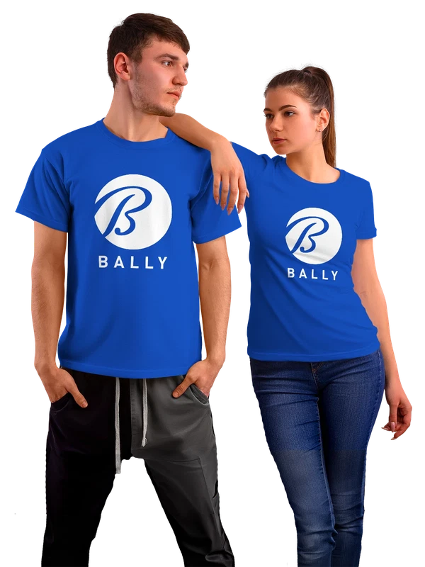 Футболка Bally — Синяя, фото 1