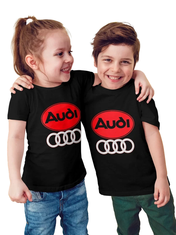 Футболка Audi — Чёрная, фото 1