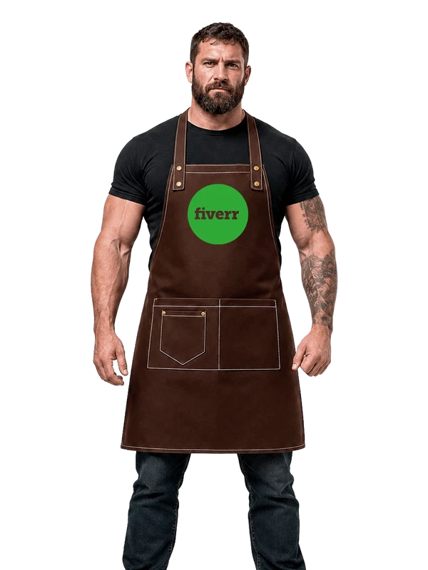 Фартук Fiverr — Чёрная, фото 1