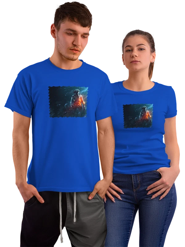 Футболка Игра Battlefield Soldier — Синяя, фото 1
