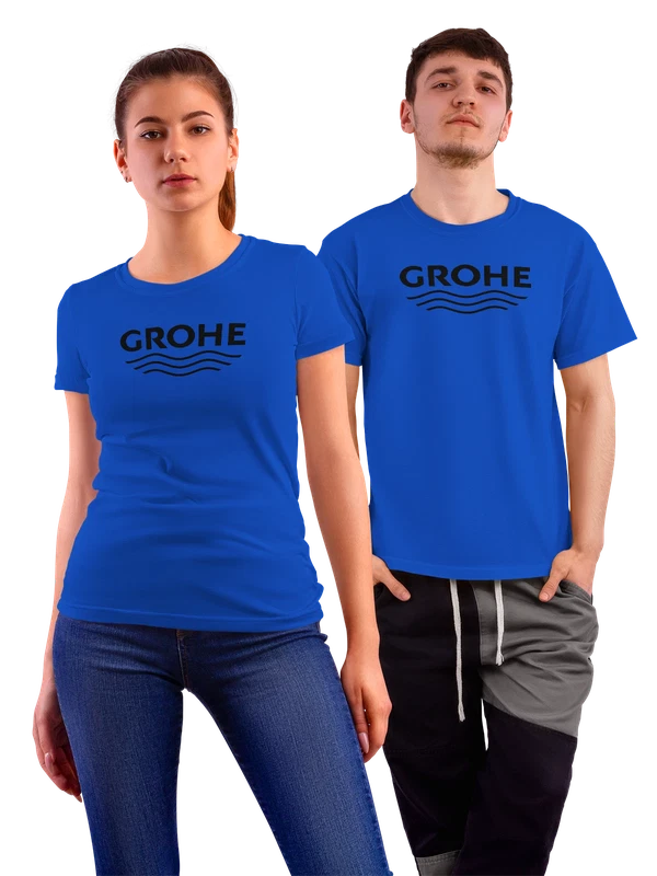 Футболка Grohe — Синяя, фото 1