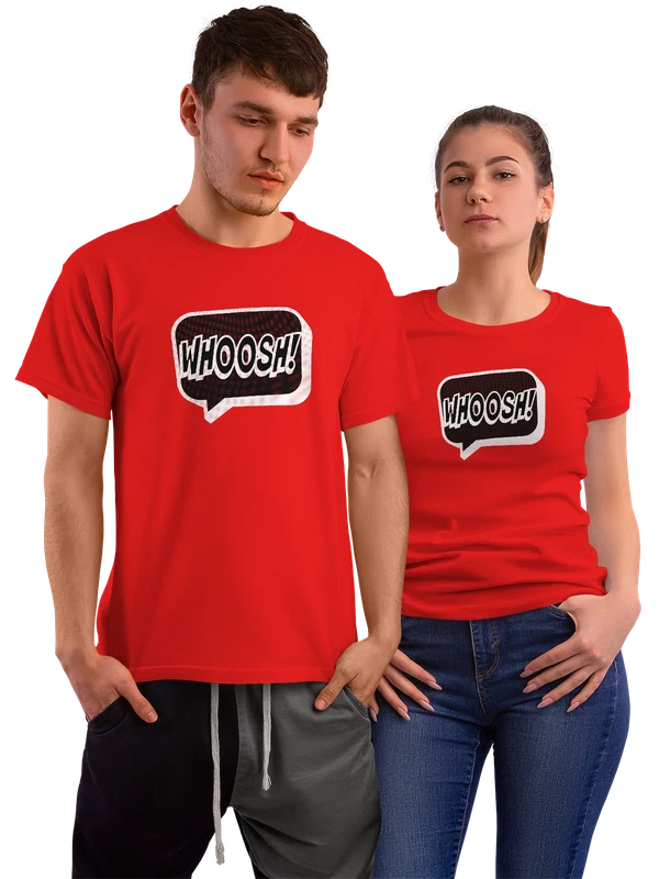 Футболка whoosh — Красная, фото 1