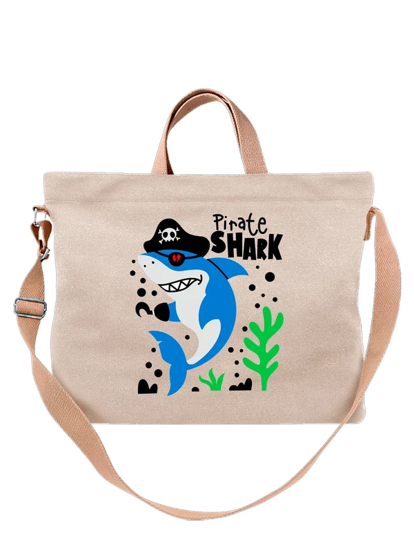 Сумка акула pirate shark — Белая, фото 1