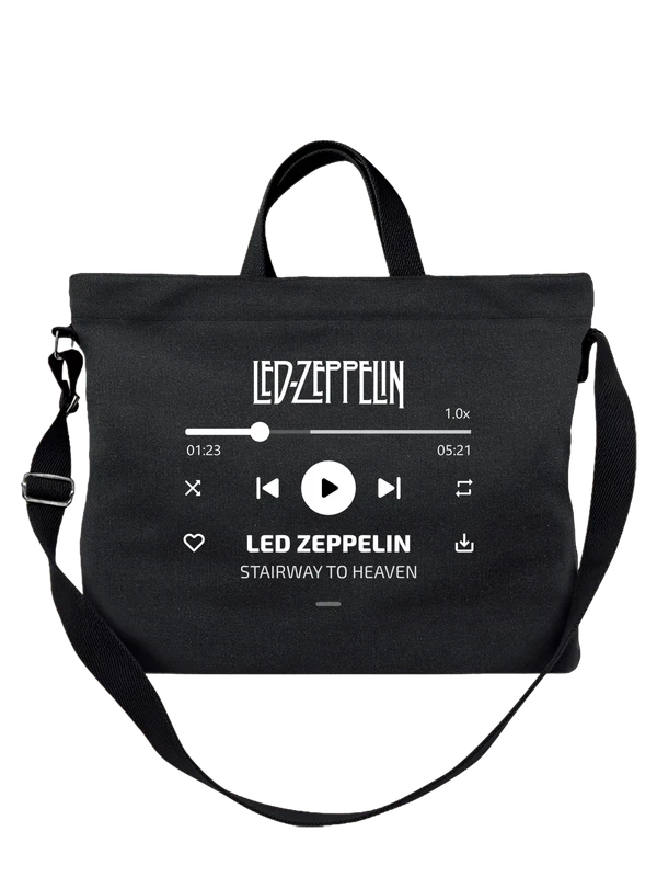 Сумка Led Zeppelin Stairway to Heaven — Чёрная, фото 1