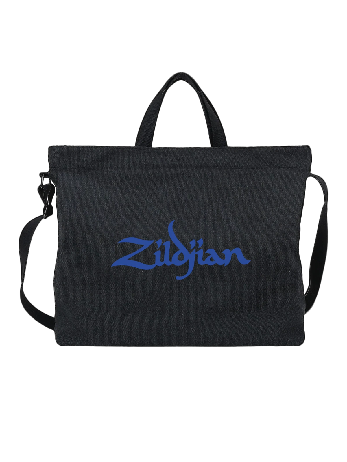 Сумка Zildjian чёрная с принтом — джаз и рок — Чёрная, фото 1