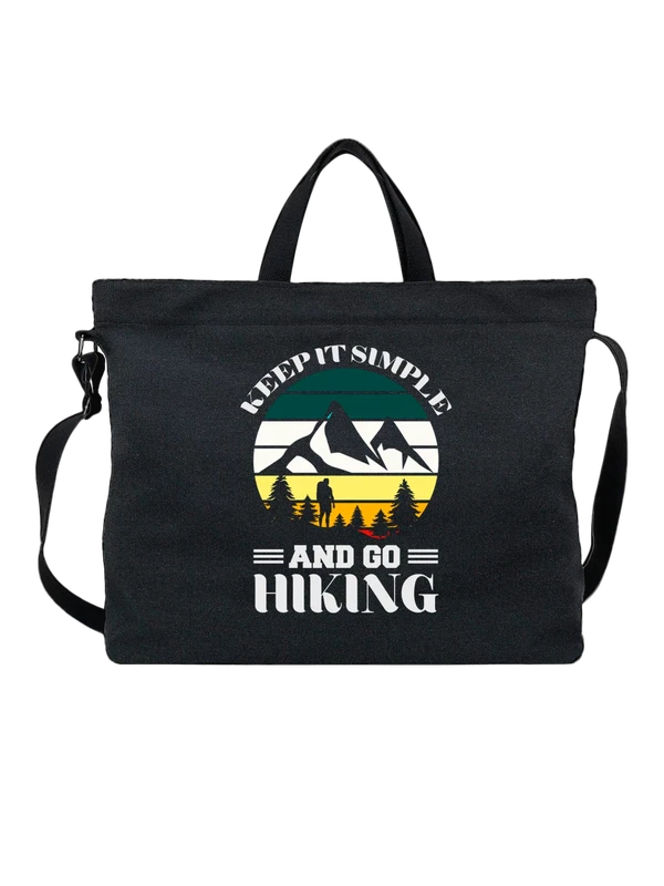 Сумка туризм go hiking — Чёрная, фото 1