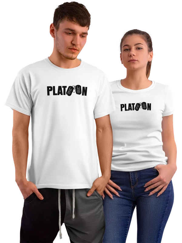 Футболка Platoon — Белая, фото 1