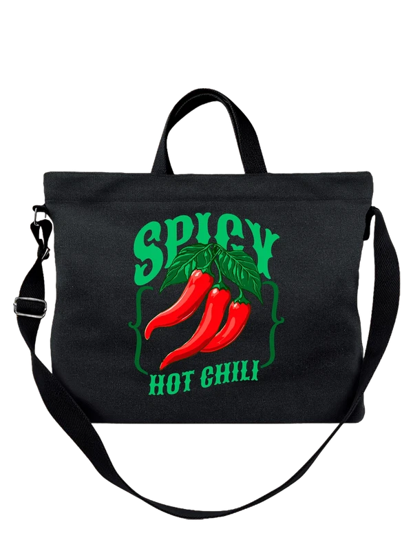 Сумка с перцем чили spicy — Чёрная, фото 1