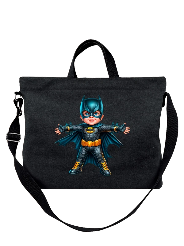 Сумка с мальчиком Бэтменом Batman — Чёрная, фото 1
