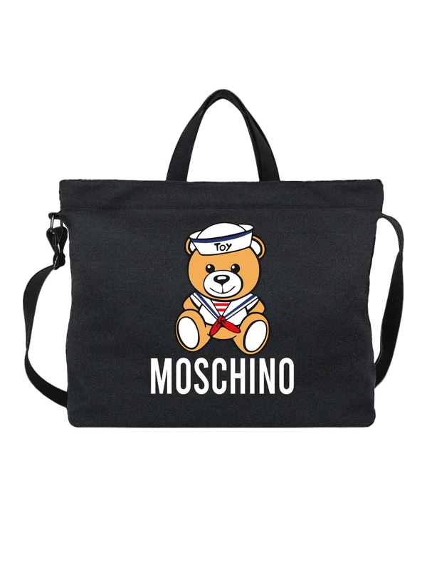 Сумка Moschino — Чёрная, фото 1