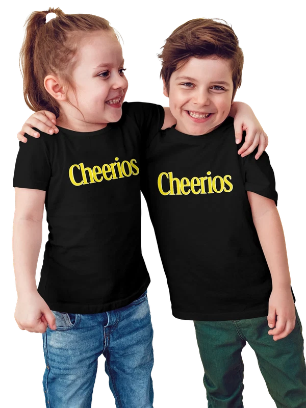 Футболка Cheerios — Чёрная, фото 1