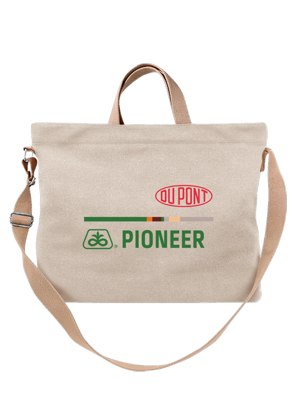 Сумка DuPont белая с принтом — семена и агротехнологии — Белая, фото 1