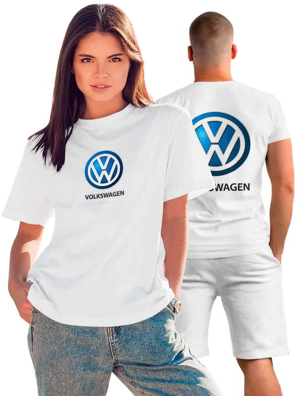 Футболка Volkswagen — Белая, фото 1