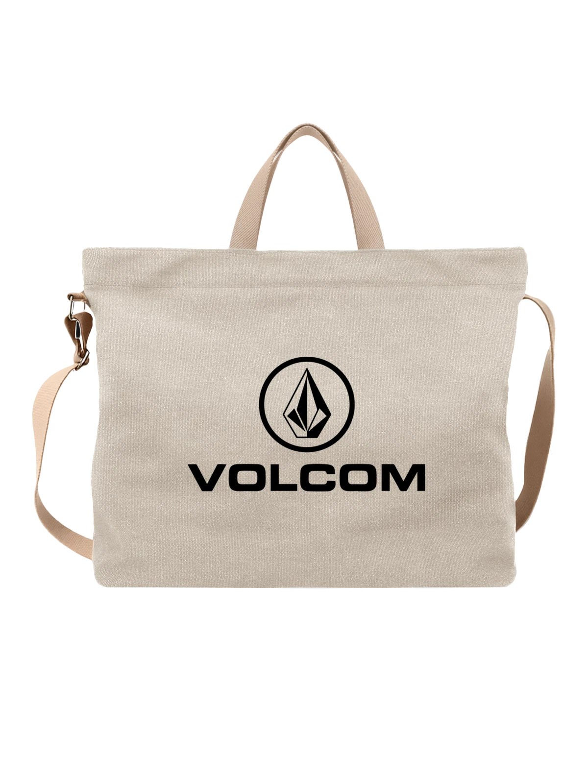 Сумка Volcom белая с принтом — серфинг и сноуборд — Белая, фото 1