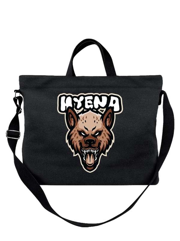 Сумка с гиеной hyena — Чёрная, фото 1