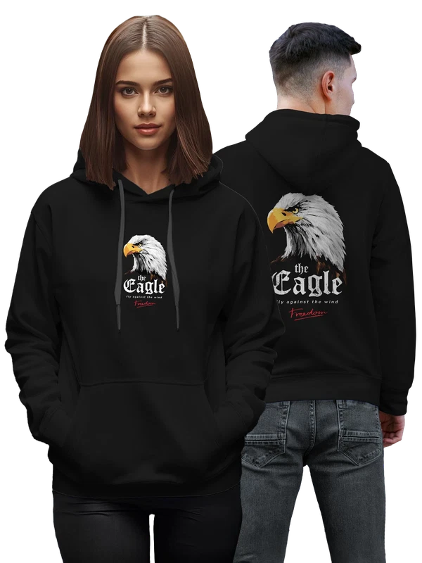 Худи орел the eagle — Чёрная, фото 1