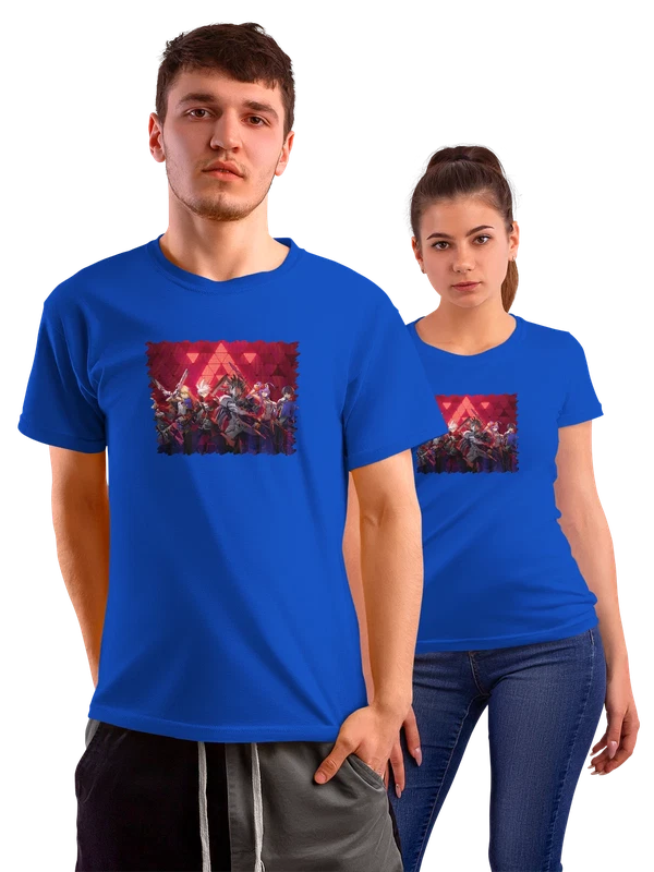 Футболка Игра BlazBlue Entropy Effect Game Art — Синяя, фото 1