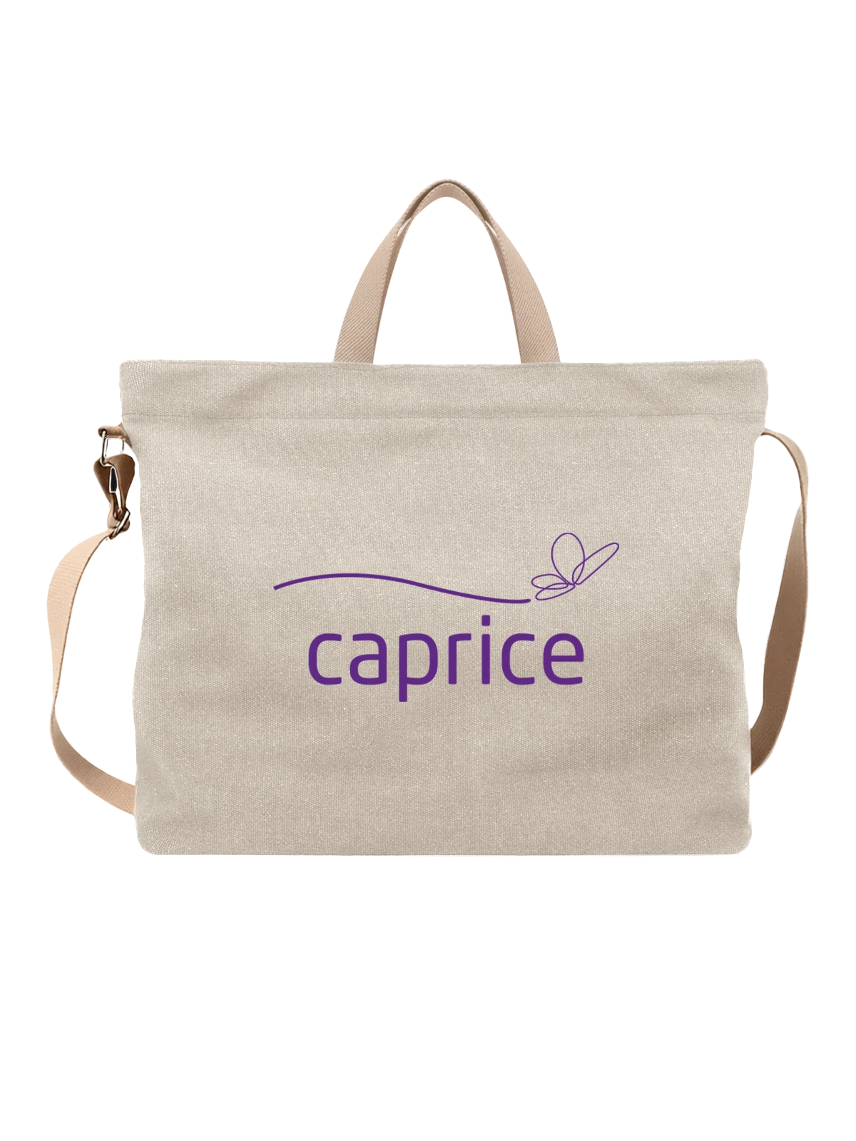 Сумка Caprice белая с принтом — женские туфли и ботинки — Белая, фото 1
