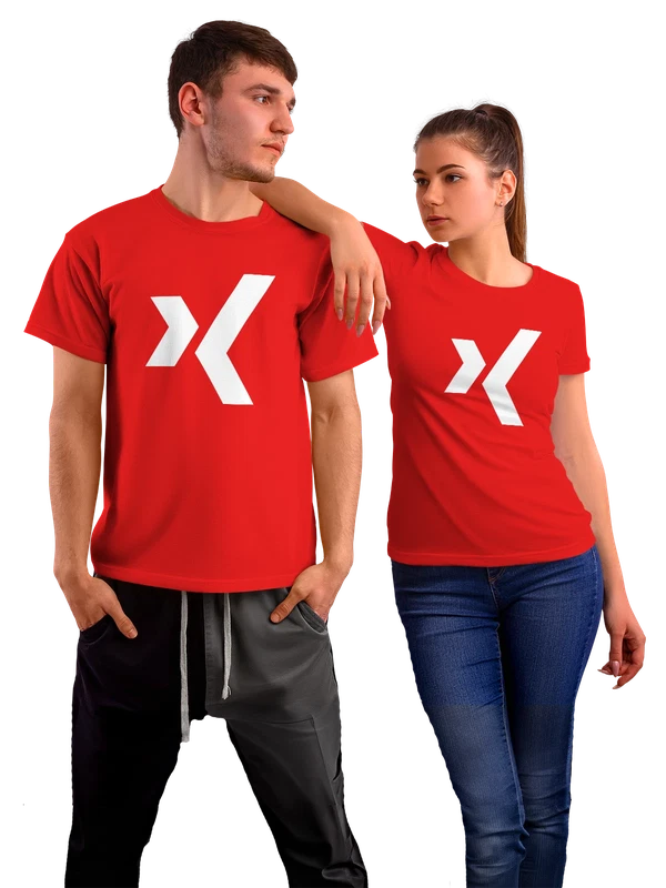 Футболка Xing — Красная, фото 1