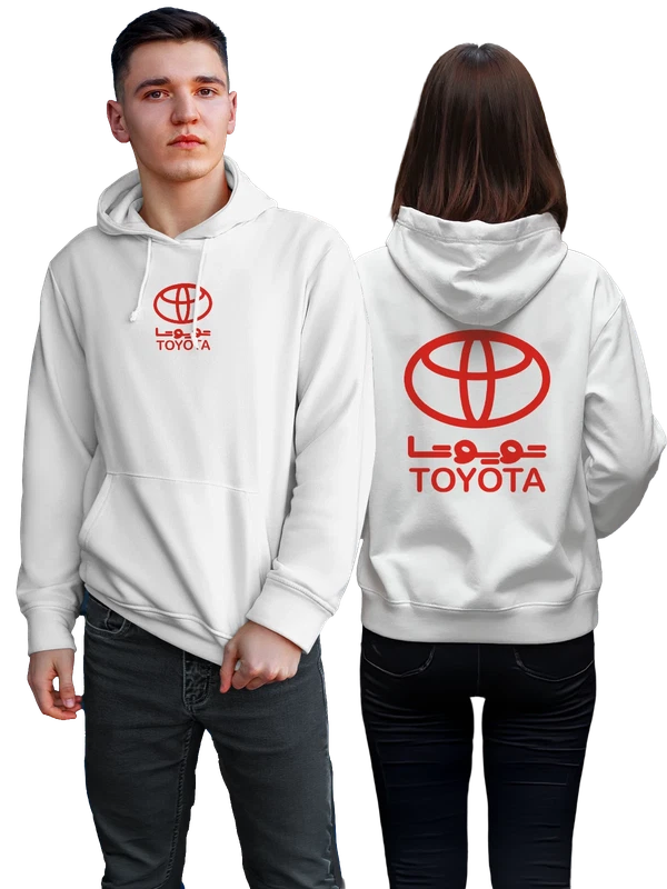 Худи Toyota — Белая, фото 1