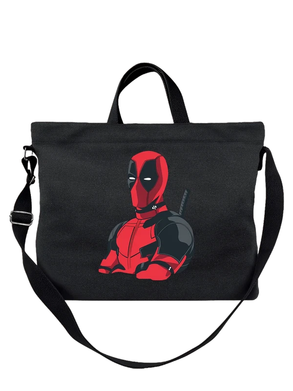 Сумка Дэдпул Deadpool арт — Чёрная, фото 1