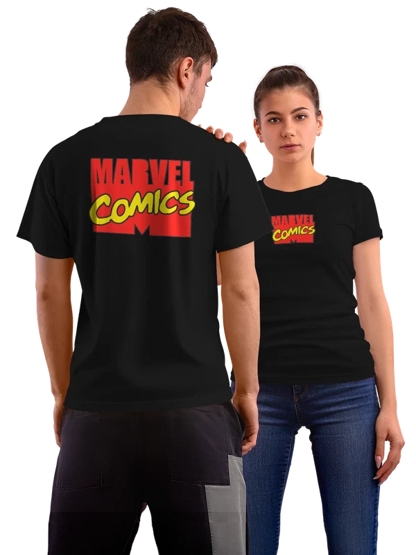Футболка Marvel — Чёрная, фото 1