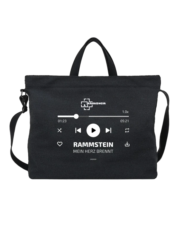 Сумка Rammstein Mein Herz Brennt — Чёрная, фото 1