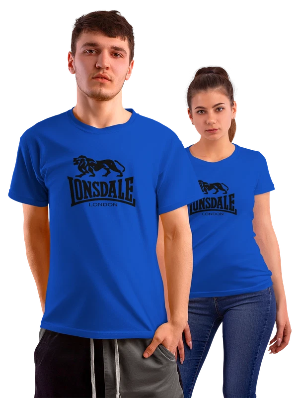 Футболка Lonsdale — Синяя, фото 1