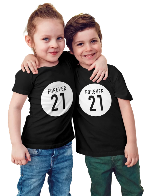 Футболка Forever 21 — Чёрная, фото 1