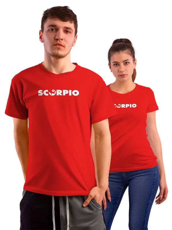 Футболка Scorpio — Красная, фото 1