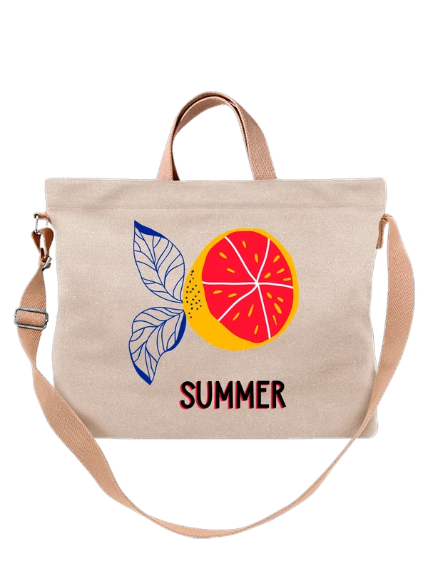 Сумка с фруктом summer — Белая, фото 1