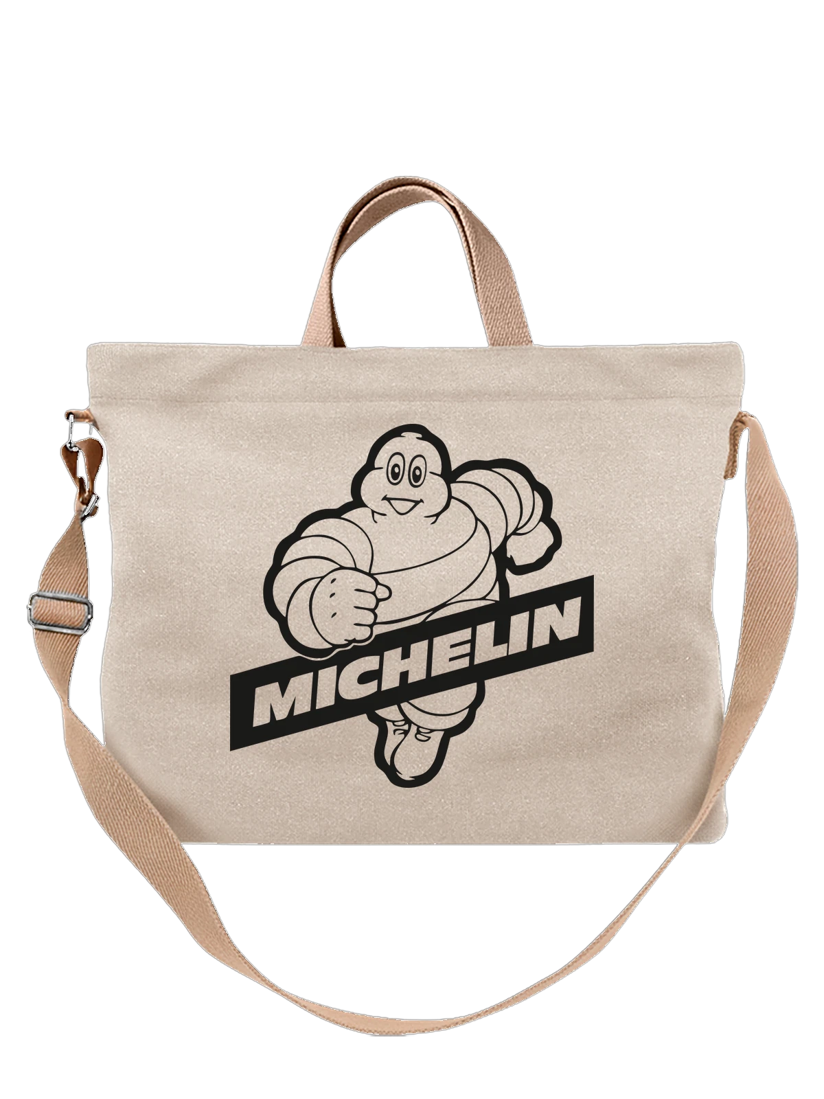 Сумка Michelin белая с принтом — автоспорт и путешествия — Белая, фото 1