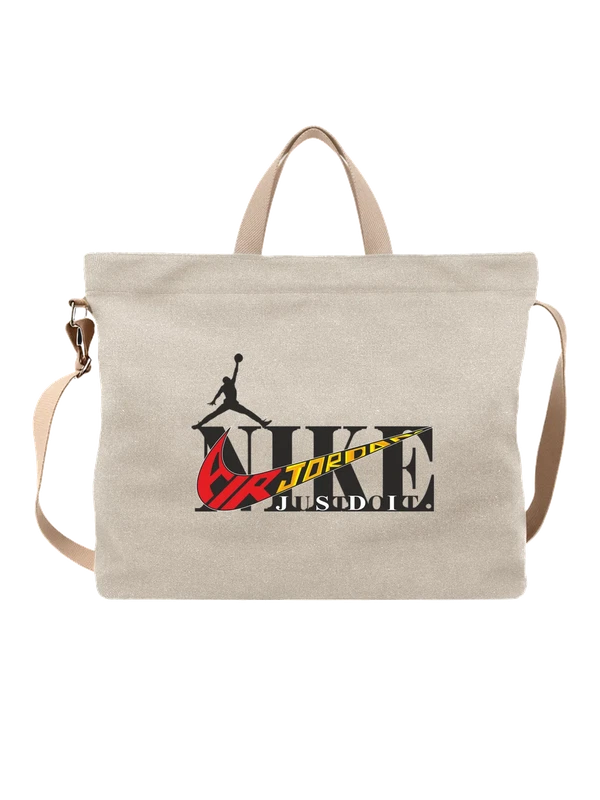 Сумка Air Jordan Jumpman Nike AJRD логотип — Белая, фото 1