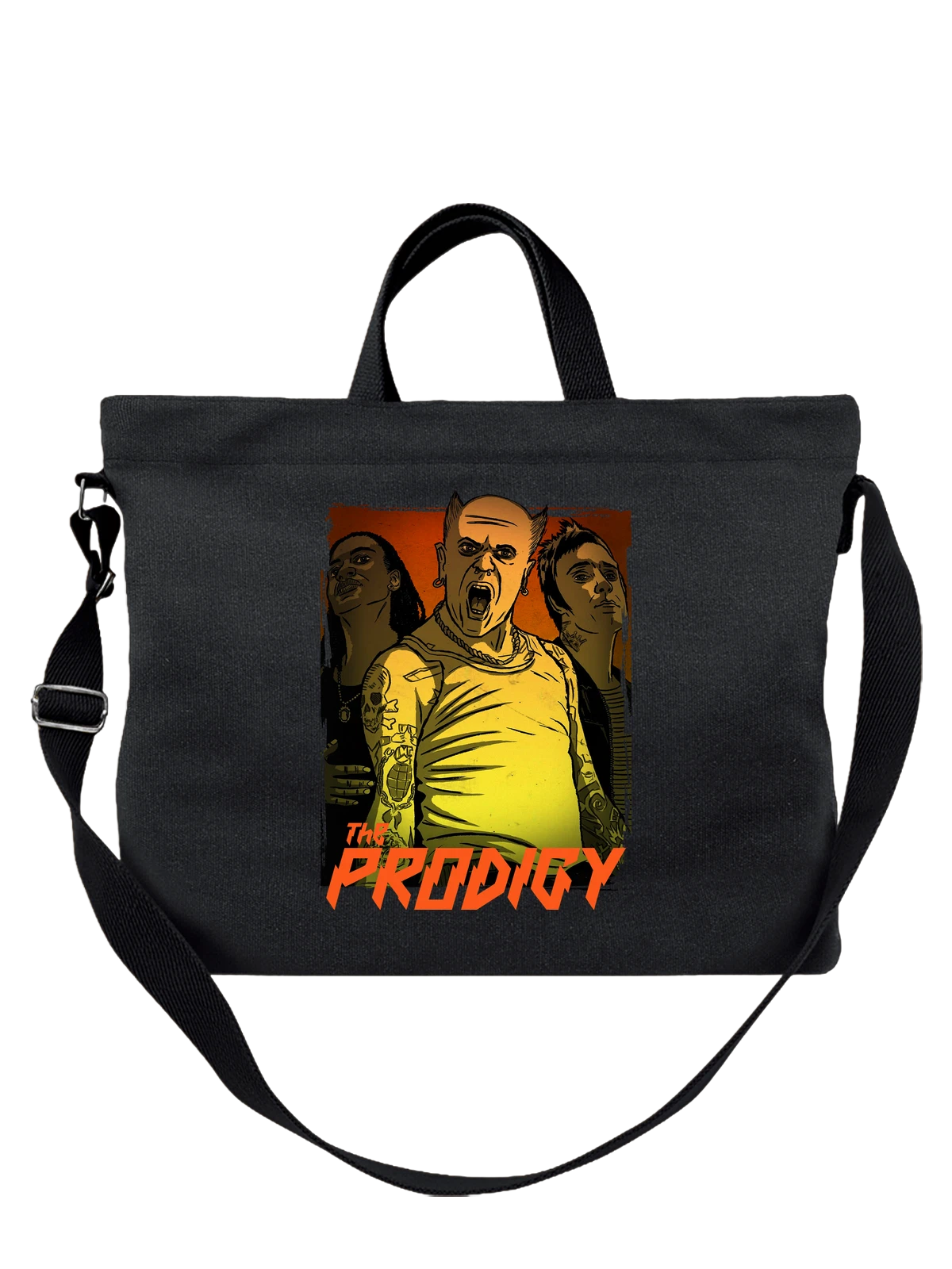 Сумка Prodigy чёрная с принтом — футболка подростку — Чёрная, фото 1