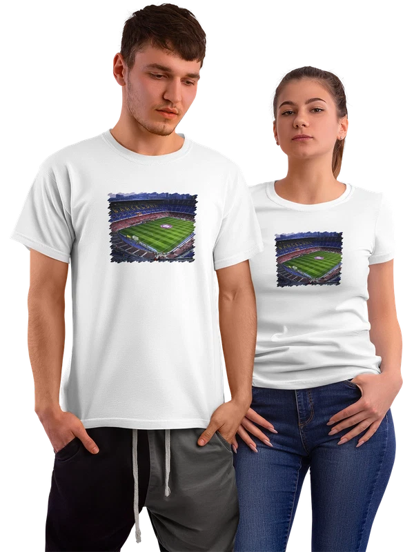 Футболка Камп Ноу — Белая, фото 1