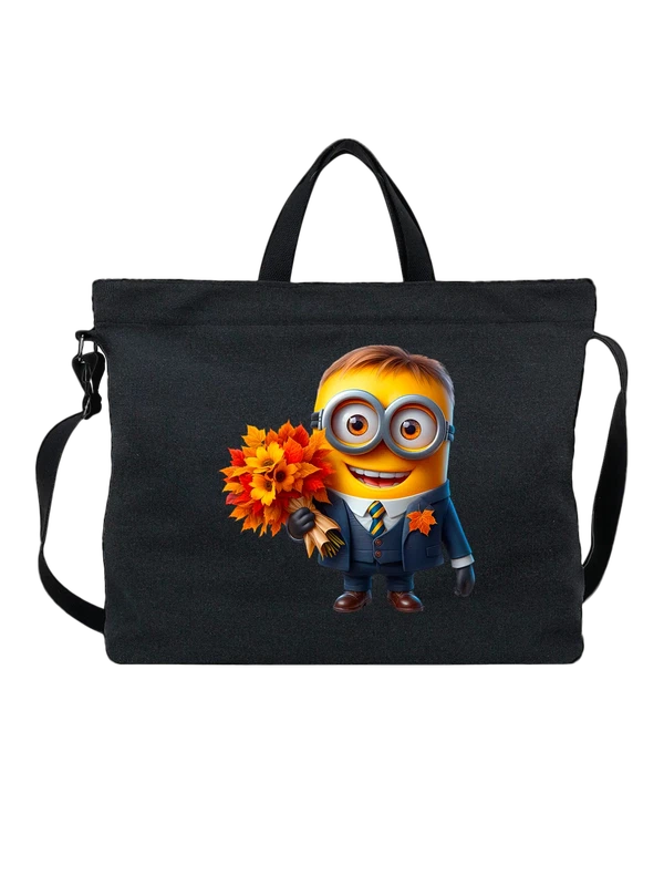 Сумка Миньон Minion школьник — Чёрная, фото 1