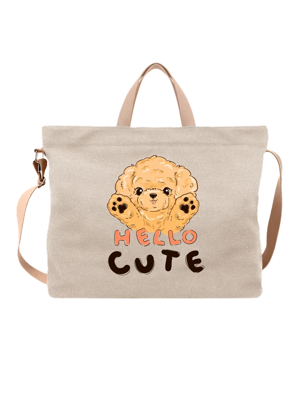 Сумка той пудель hello cute — Белая, фото 1