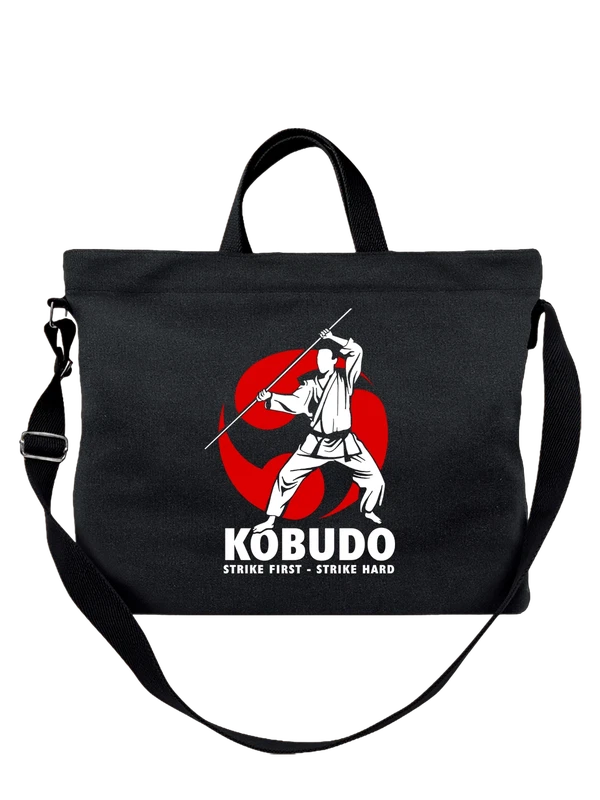 Сумка kobudo с бойцом — Чёрная, фото 1
