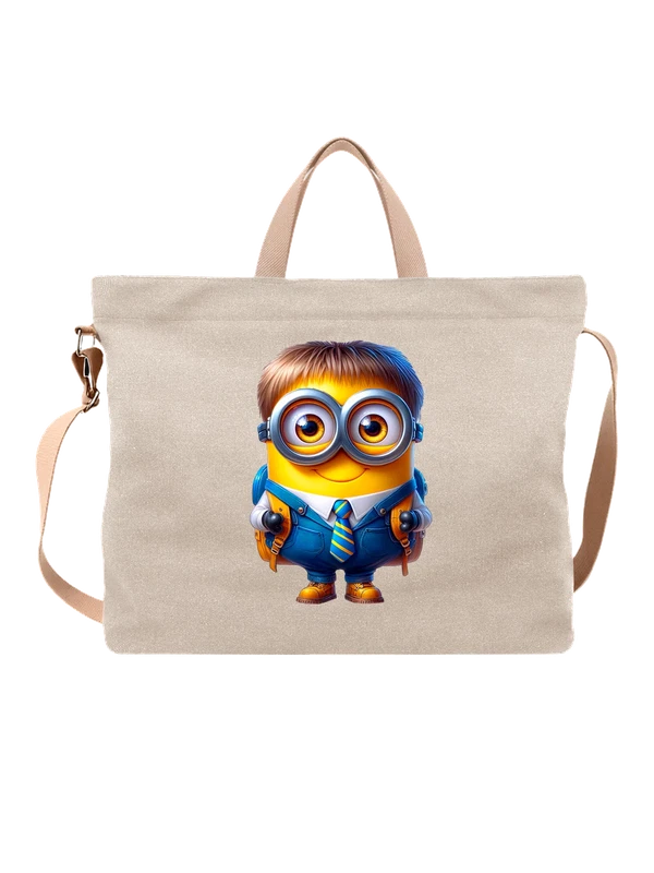 Сумка Миньон Minion школьник — Белая, фото 1