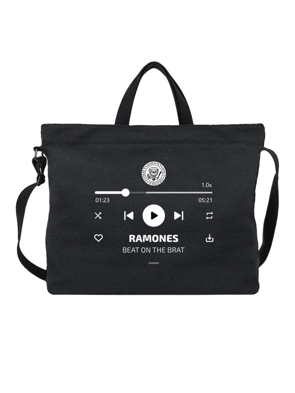 Сумка Ramones Beat on the brat — Чёрная, фото 1