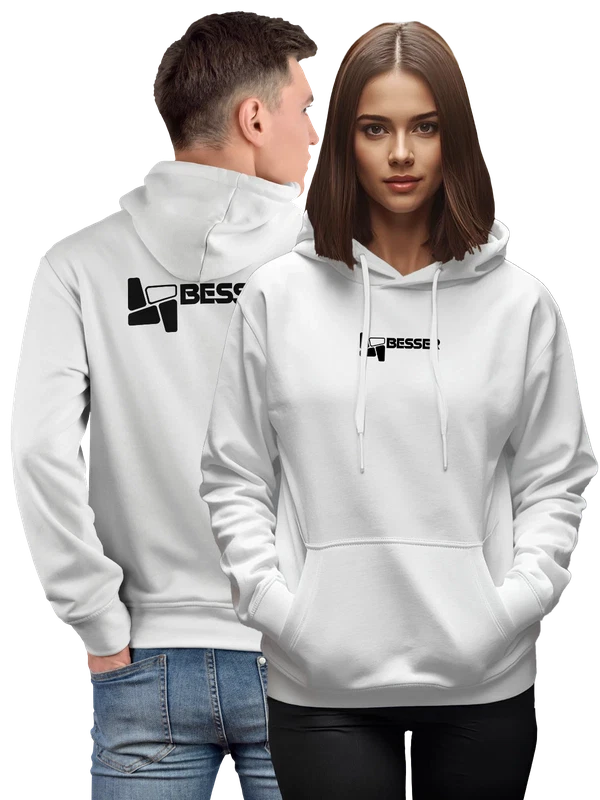 Худи Besser — Белая, фото 1