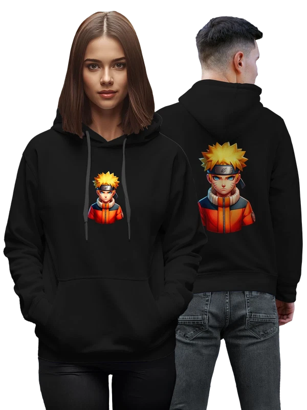 Худи с Наруто Naruto — Чёрная, фото 1