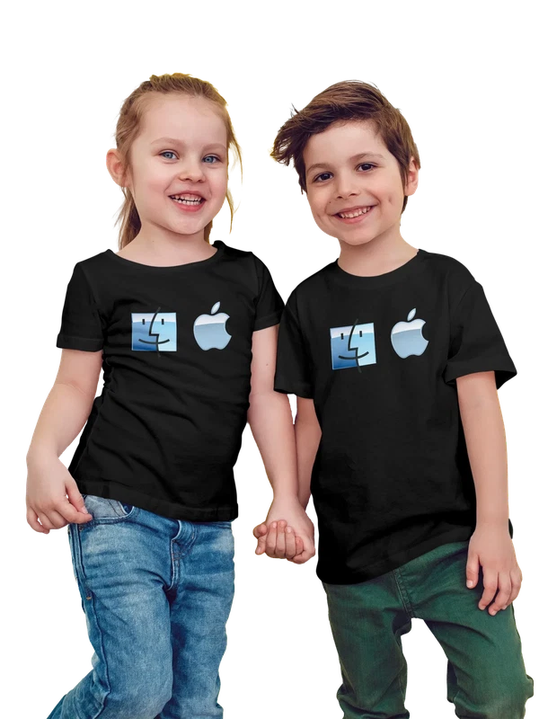 Футболка Apple — Чёрная, фото 1