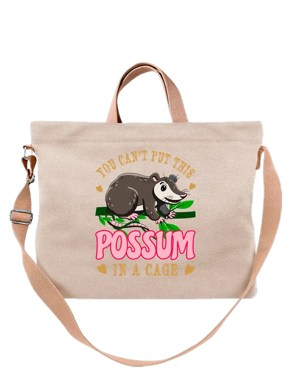 Сумка опоссум possum — Белая, фото 1