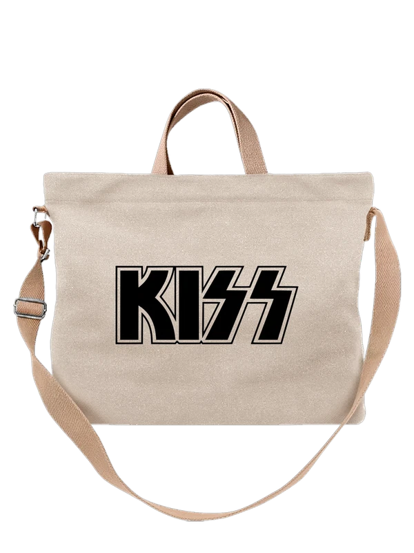 Сумка Kiss Кисс логотип — Белая, фото 1