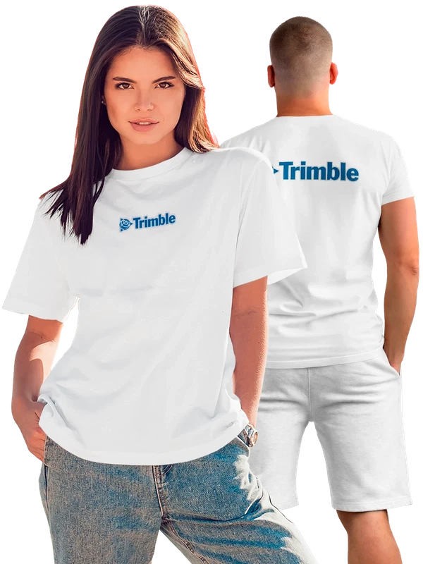 Футболка Trimble — Белая, фото 1